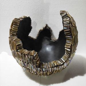 Jardinières intérieures européennes néerlandaises, Pots de fleurs de coquillage en nacre, Vases de magasin modernes - Product Image 2