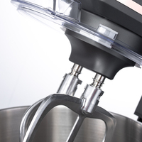 Batteur sur socle AKANE 2000W, puissant système de pétrissage de pâte de comptoir avec bol en acier inoxydable et fonctionnement stable à six vitesses avec pulsation