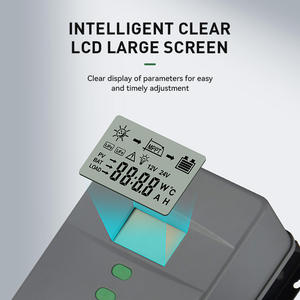 Controlador de Carga <span class=keywords><strong>Solar</strong></span> Inteligente MPPT de 60A, Automático, 12V 24V, Pantalla LCD, Potencia Máxima de PV de 1560W para Sistema de Energía <span class=keywords><strong>Solar</strong></span> - Product Image 5