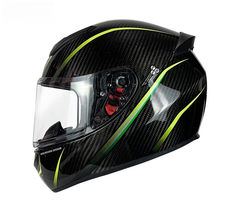 Sentier fluorescent - Lentille transparente
