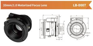 Dispositivo de Visión Nocturna de 1280*1024, Lente de Enfoque Infrarrojo de 19/25/35/55/75/100 mm, Estructura Convexa Esférica de 12 um, Soporte OEM - Product Image 2