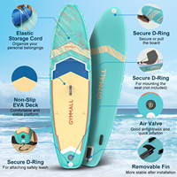 Planche de surf gonflable antidérapante pour fabricants, planche de paddle souple pour entraînement aquatique et fitness
