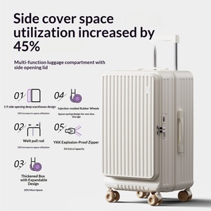 Multifunctional side-opening luggage <strong>case</strong>, expandable large-capacity silent universal <strong>wheel</strong> <strong>travel</strong> <strong>case</strong> for men and women - Product Image 2