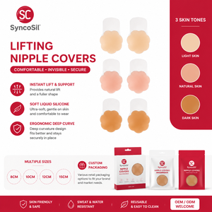 S-XR021 Cache-tétons, ruban adhésif pour poitrine, <span class=keywords><strong>soutien</strong></span>-<span class=keywords><strong>gorge</strong></span> adhésif réutilisable, cache-tétons invisibles sans bretelles - Product Image 2