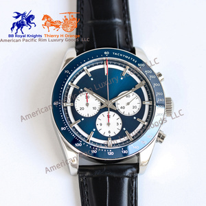 Montre de sport Longnes Moonswatch Luxury Planet Quartz pour homme, chronographe de haute qualité, étanche, bracelet en acier inoxydable, mécanique - Product Image 5