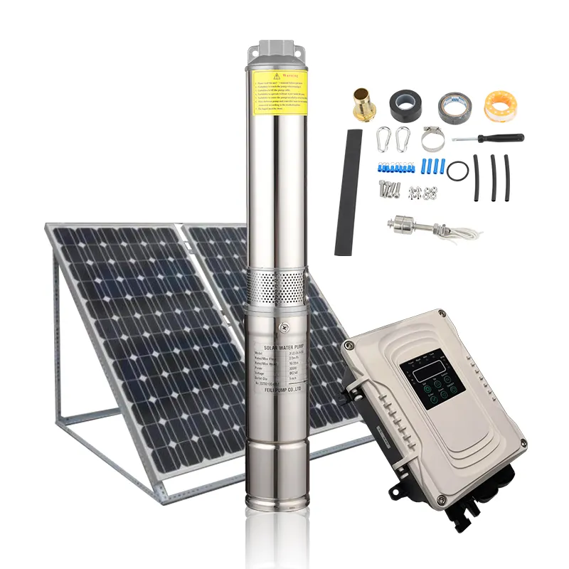 Pompa solare domestica controllata pompa solare sommergibile diametro 3 pollici pompa solare sommergibile diametro 3 pollici