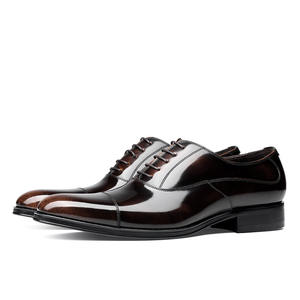 Chaussures décontractées imperméables en cuir de vache véritable à bout pointu avec soutien de la voûte plantaire et maille respirante pour hommes, chaussures habillées - Product Image 6