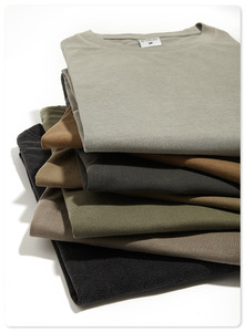 Fabricants de t-shirts MT2644, t-shirts personnalisés 100% coton 200 GSM, t-shirts à effet délavé, t-shirts surdimensionnés pour hommes - Product Image 5