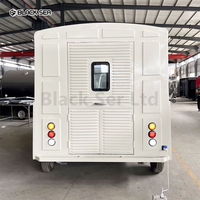 Magasin mobile de crème glacée Café Van Vintage Food Cart Camion électrique Food Truck Citroën Hot Dog Cart à vendre