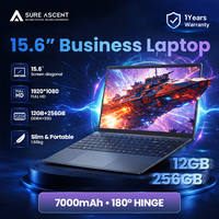 Ordinateur portable étudiant Intel Celeron J4105 15,6 pouces 12 Go de RAM 256 Go SSD WiFi Éducation Domicile OEM ODM Vente en gros