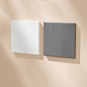 Smart <b>Switch</b> <b>Wireless</b> WiFi <b>Control</b> Panel Dual <b>Control</b> App <b>Control</b> Flame Retardant PC Universal Use Tuya Smart - Product Image 1