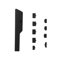 Bouchon anti-poussière pour console PS5 Slim, protection anti-poussière en silicone, bouchon anti-poussière pour accessoires de console de jeu PS5 Slim