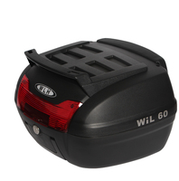 Accessoire de boîte supérieure de moto 40L en PP pour la livraison de motos pour le stockage de bagages