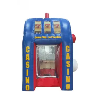 Opblaasbare Cash Vault / Grab Geld Booth / Cash Kubus Geld Machine Voor Event
