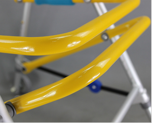 Height Adjustable Aluminum Alloy <strong>Disabled</strong> Person <strong>Disabled</strong> Child Exercise <strong>Walker</strong> with Seat - Product Image 5