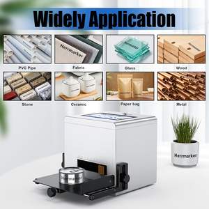 מדפסת קידוד הזרקת דיו עם מסך מגע 7 אינץ', מדפסת קוד אצווה וברקוד/QR/תמונה ותאריך, ללא מחסנית דיו, למגוון חומרים - Product Image 3