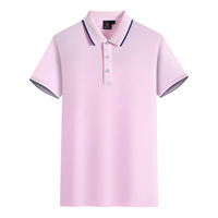 Polos pour hommes de haute qualité Logo brodé personnalisé Polos de sport décontractés Impression solide Home Fashion Male Tops TT