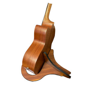 Support d'ukulélé en bois pliant portable, accessoires d'ukulélé en bois de support de guitare, support de violon d'instrument de <span class=keywords><strong>mandoline</strong></span> avec support d'archet - Product Image 1
