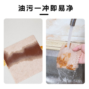 Loofah Dishcloth Large Rolls Highly Absorbent Non Stick Kitchen Cleaning Cloth For Pots And Pans - Product Image 4