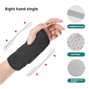 <strong>Medical</strong> Hand Wrist Support Belt Steel Plate Support Wrist Splint Free Adjustment Wrist Support <strong>Brace</strong>
