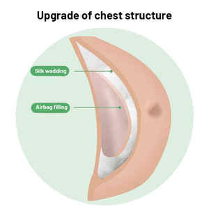 Petto artificiale E Cup piastra finta Vagina mutandina completo completo completo 8 ° Silicone tuta femminile abbigliamento Transgender - Product Image 4