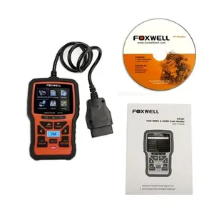 Escáner profesional FOXWELL OBD2, lector de código de control de motor, profesional automotriz, NT301, EOBD, OBDII