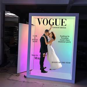 2025 nouveau style magazine photomaton, magazine grandeur nature personnalisé pour fête de mariage photomaton imprimante boîte - Product Image 2