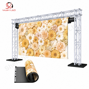 Écran LED couleur intérieur JL2.6, panneau d'affichage déroulable pliable pour salon professionnel - Product Image 1