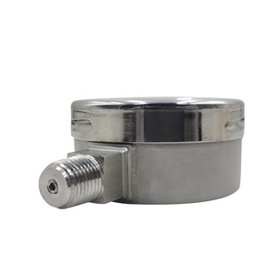 Manomètre hydraulique à vide d'air de montage arrière en acier inoxydable OEM, 10 bars, 145 Psi - Product Image 4