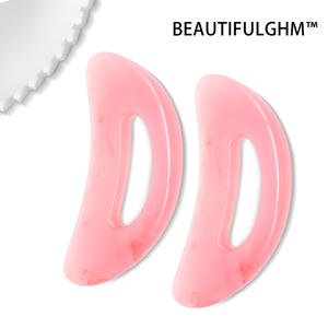 راتنج كبير Gua Sha ، لعضلات الجسم للرجال والنساء ، كشط غواشا الوردي للصرف اللمفاوي - Product Image 6