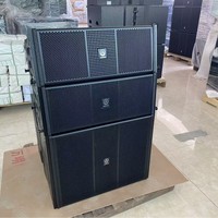 Alquiler de Sistemas de Sonido Line Array con Dos Altavoces de 8 Pulgadas de Rango Completo y un Subwoofer de 18 Pulgadas para Actuaciones