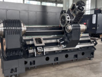 Torno CNC de Doble Husillo Horizontal DONGS, Equipado con Torreta Motorizada para Mecanizado Compuesto TCK600DYS