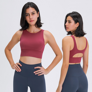 Sujetador deportivo de tiras para mujer de alto soporte OEM Align Fabric Camo Bra Nuevos colores Transpirable Ligero Tallas grandes Estilo simple - Product Image 4