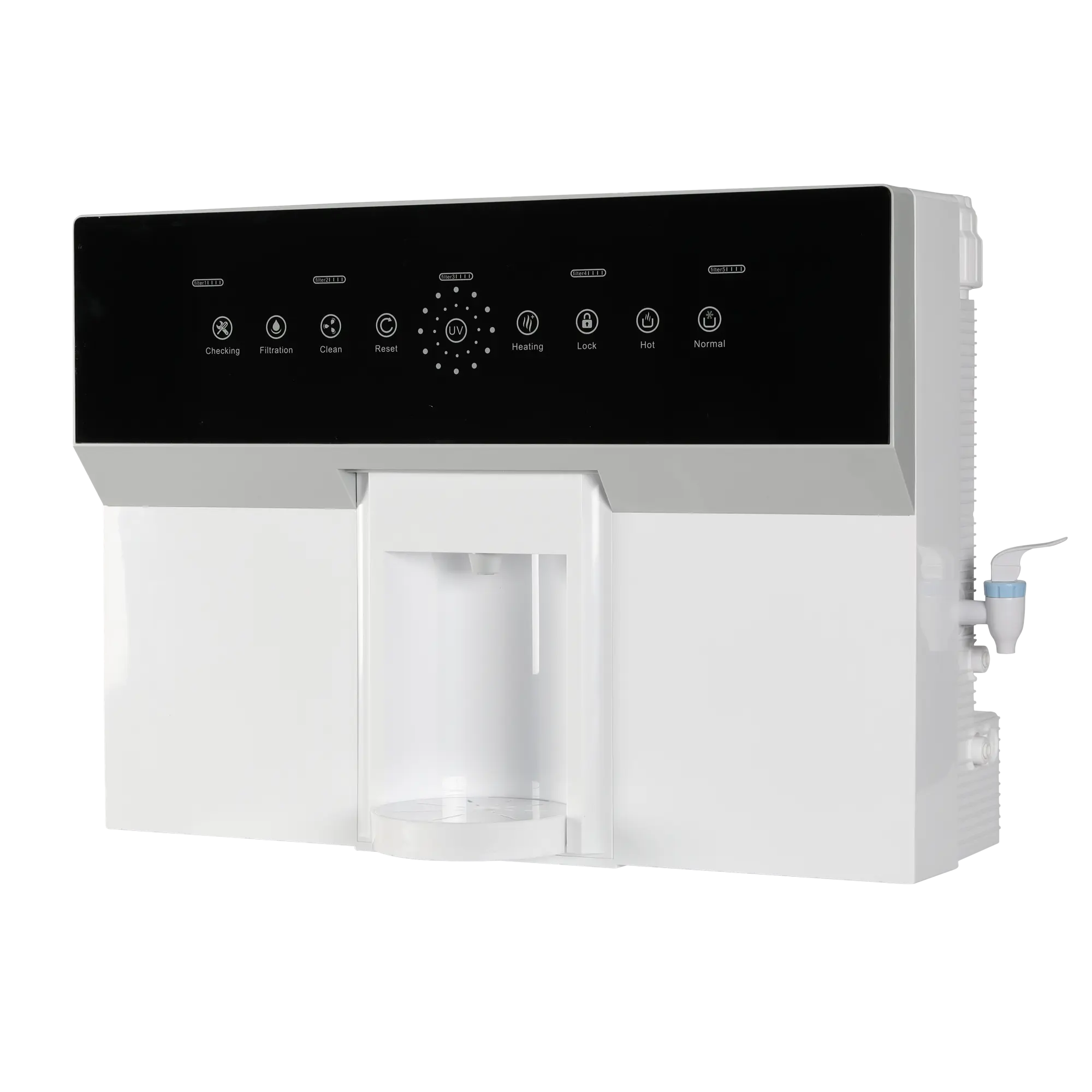 Sistem penyaring air Osmosis mundur, dispenser air pemasangan gratis