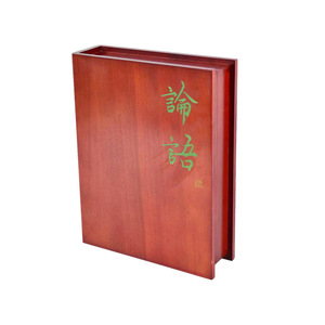 Caja genealógica de madera de alcanfor, caja de almacenamiento rectangular grabada para registros familiares, regalo artesanal de Shandong - Product Image 2