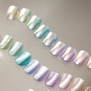 AILANUO - Serie de Esmaltes de Uñas en Gel UV de 12 Colores, Efecto Ojo de Gato, Personalización de Color Gratuita, Fabricación Personalizada OEM, Botella Profesional para Uñas - Product Image 2