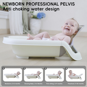 SUNNUO <span class=keywords><strong>Bañera</strong></span> Multifuncional 4 en <span class=keywords><strong>1</strong></span> Ajustable <span class=keywords><strong>para</strong></span> Bebés con Termómetro 2026, Productos <span class=keywords><strong>para</strong></span> Baño <span class=keywords><strong>de</strong></span> Bebés Recién Nacidos <span class=keywords><strong>para</strong></span> Sentarse y Dormir - Product Image 5