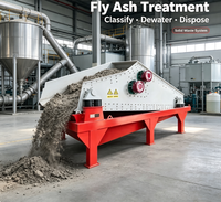 Crible vibrant de déshydratation pour les déchets de construction, les scories, le verre, le sable – Équipement de recyclage et de séparation solide-liquide