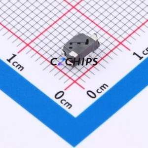 TS36CA CB 250gf 031 Tactile Switch SMD-4P,6.1x3.5mm Switch Single Pole Single Throw Knob Button 2.5N Horizontal Mount - Product Image 2
