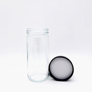 <span class=keywords><strong>Paragon</strong></span> Nhà Máy 8Oz Dưa Rõ Ràng Gia Vị Mật Ong Container Thủy Tinh Thực Phẩm Lưu Trữ Jar 240Ml Vòng Lọ Thủy Tinh Mứt - Product Image 2