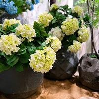 Bunga Buatan, Hydrangea untuk Dekorasi Tempat, Lanskap Taman Pernikahan Hotel, Perlengkapan Fotografi, Rangkaian Bunga Rumah