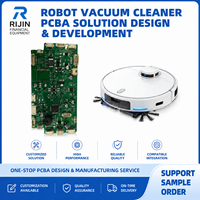 Services de conception de solutions, de prototypage et de fabrication en série de cartes de circuits imprimés assemblées (PCBA) - Étude de cas client pour aspirateurs robots