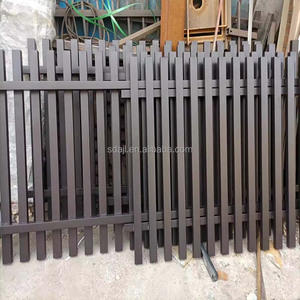 Su misura di alta qualità in lega di alluminio guardrail e recinzioni con Design semplice <span class=keywords><strong>per</strong></span> giardino esterno guardrail - Product Image 2