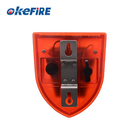 Okefire Security Répulsif solaire pour animaux Détecteur de mouvement PIR Alarme solaire avec sons de tir et aboiements de chien