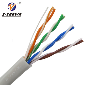 Câble réseau Ethernet Cat6 pré-fabriqué 0,45 mm, rouleau Cat5, 24 AWG, 4 paires, extérieur, FTP, Cat T6, TIA/IEA 56, 8B, 048 m - Product Image 2