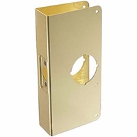 Kit de Refuerzo para Puerta de Acero Inoxidable RHETECH, Venta Directa de Fábrica, Placa sin Llave, 3 Llaves, ANSI Grado 1, Negro Zincado, 60mm