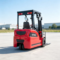 Chariot élévateur électrique 3 points à configuration personnalisable, chariot élévateur à batterie pour travail sur palettes en usine en intérieur