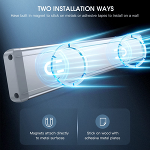 Under Cabinet LED <b>Light</b> Rechargeable Wireless Motion <b>Sensor</b> Lamp Dimmable Magnetic Cabinet <b>Light</b> <b>for</b> Kitchen Closet Stair Indoor - Product Image 4