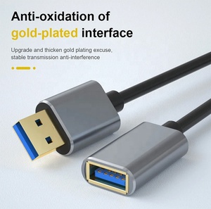 Trasferimento dati ad alta velocità cavo di prolunga 3.0 USB placcato in oro 3.0 2.0 maschio femmina cavo di tipo C tastiera SSD TV Extender cavo dati - Product Image 3