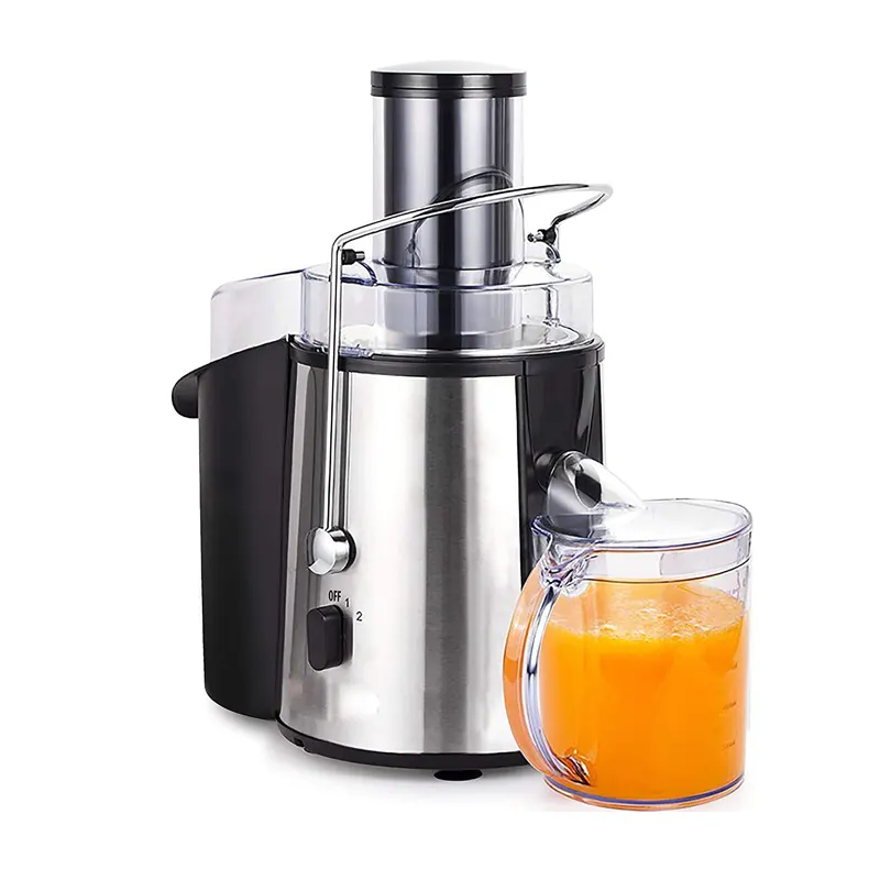 2023 China Beste 2 In 1 Plantaardige Sinaasappelpers Machine Grote Mond Slow Juicer Blender En Juicer